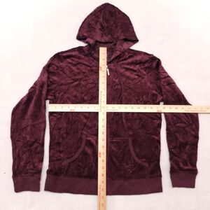 New York & Company Casual Long Sleeve Zip Up Hoodie Womens Size S Maroon